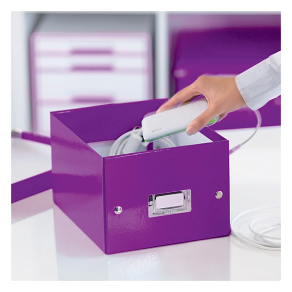 Leitz WOW small purple filing box 60430062 211746 - 3