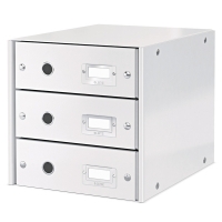 Leitz WOW white 3-drawer pedestal 60480001 211182