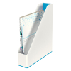 Leitz WOW white/blue magazine file holder 53621036 226041 - 3