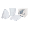 Leitz WOW white/grey drawer unit (5 drawers) 52142001 226054 - 3