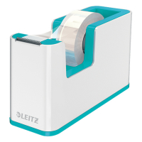 Leitz WOW white/ice blue adhesive tape holder 53641051 226505