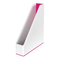 Leitz WOW white/pink magazine file holder 53621023 226040