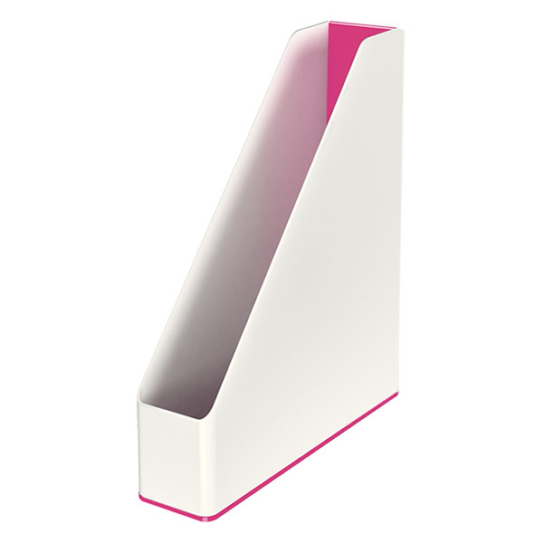 Leitz WOW white/pink magazine file holder 53621023 226040 - 2