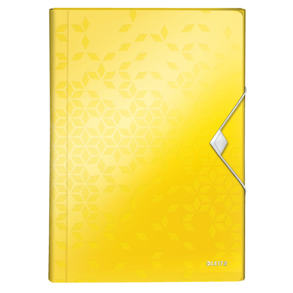Leitz WOW yellow project folder (6 compartments) 45890016 226239 - 1