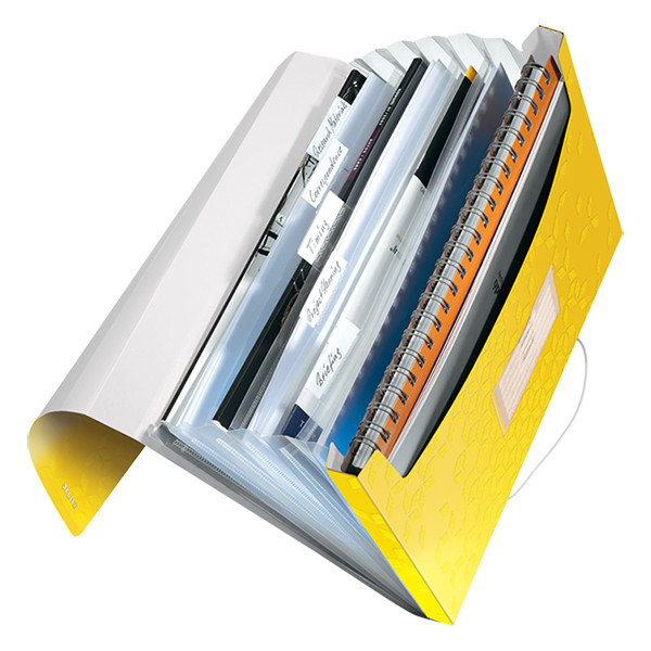 Leitz WOW yellow project folder (6 compartments) 45890016 226239 - 2