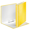 Leitz WOW yellow ring binder with 2 D-rings, 25mm