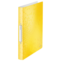 Leitz WOW yellow ring binder with 2 O-rings, 32mm 42570016 226251