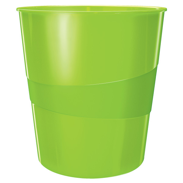 Wastepaper bin (15L) | Leitz WOW green 226276 - 1
