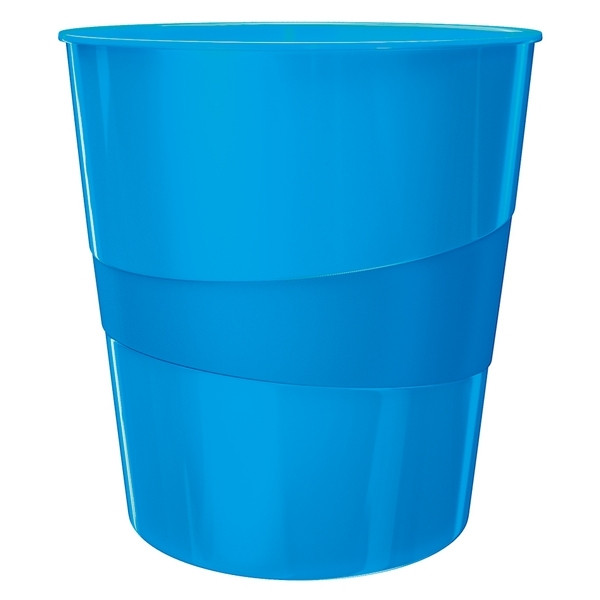Wastepaper bin (15L) | Leitz WOW metallic blue 211434 - 1