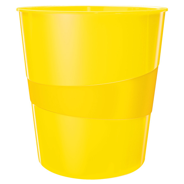 Wastepaper bin (15L) | Leitz WOW yellow 226277 - 1