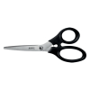 Leitz black stainless steel scissors, 185mm 227665 - 1