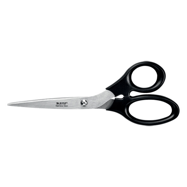 Leitz black stainless steel scissors, 200mm 54250095 227666 - 1