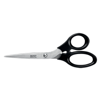 Leitz black stainless steel scissors, 200mm 54250095 227666