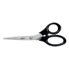 Leitz black stainless steel scissors, 200mm