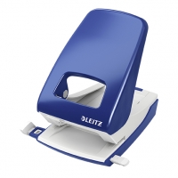 Leitz blue 2-hole punch, 4mm (40-sheets) 51380035 211390
