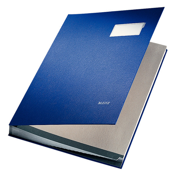 Leitz blue A4 blotting book with 20 compartments 57000035 202868 - 2