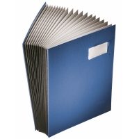 Leitz blue A4 blotting book with 20 compartments 57000035 202868