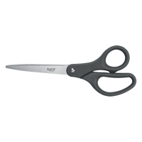 Leitz dark grey scissors titanium, 205mm 227663
