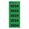 Leitz green 2024 self-adhesive year labels (100-pack) 226598 - 1