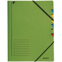Leitz green file with 7 compartments 39070055 202858