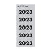 Leitz grey 2023 self-adhesive year labels (100-pack) 226595 - 1
