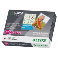 Leitz iLAM A7 glossy laminating pouch, 2x125 microns (100-pack) 33805 211114
