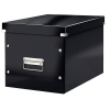 Leitz large black cube storage box