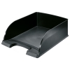 Leitz large black letter tray (4-pack)
