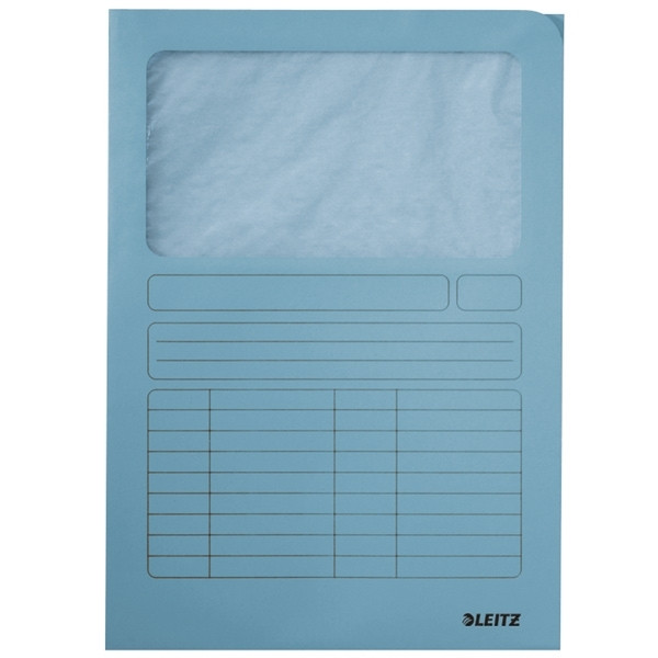 Leitz light blue A4 window folder (100-pack) 39500030 202900 - 1