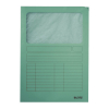 Leitz light green A4 window folder (100-pack)