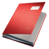 Leitz red A4 blotting book with 20 compartments 57000025 202866 - 2