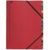 Leitz red file with 12 compartments 202862 - 1