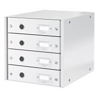 Leitz white 4-drawer pedestal 60490001 211186