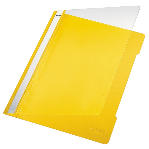 Leitz yellow A4 semi-rigid project folder (25-pack) 41910015 202810 - 1