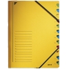 Leitz yellow file with 12 compartments 202860 - 1
