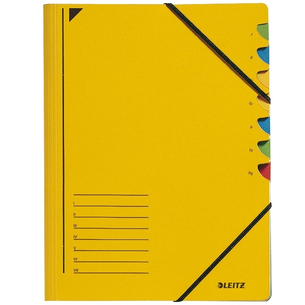 Leitz yellow file with 7 compartments 39070015 202852 - 1