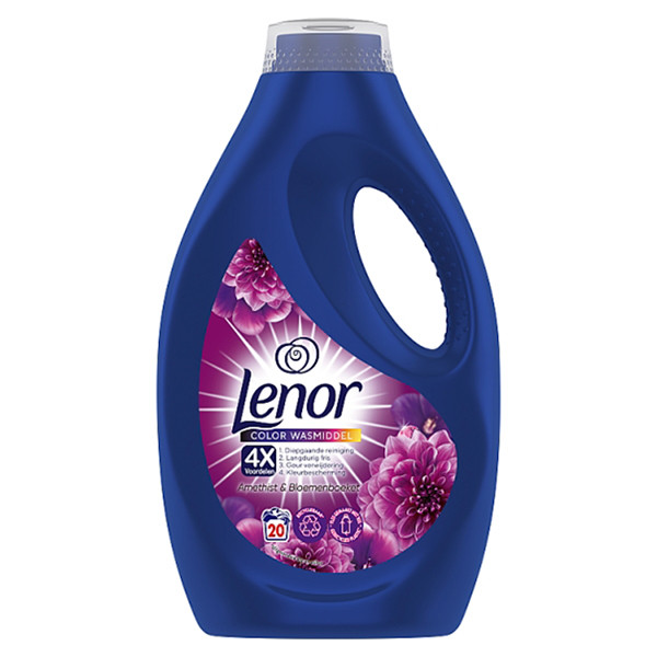 Lenor Amethyst & Flower Bouquet liquid detergent, 900ml (20 washes)  SLE00476 - 1