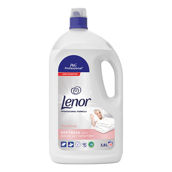 Fabric softener 3.8L (190 washes) | Lenor Professional Sensitive SLE00146 - 1
