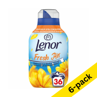 Lenor Fresh Air Outdoorable Radiant Sun fabric softener, 504ml (36 washes) (6-pack)