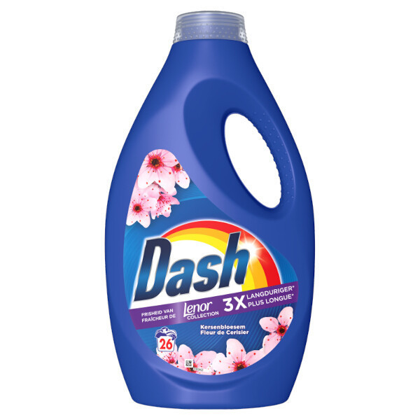 Liquid detergent 1.17L (26 washes) | Dash Lenor Cherry Blossom SDA05070 - 1