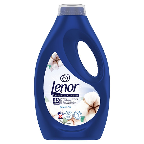 Liquid detergent 900ml (20 washes) | Lenor Cotton Fresh SLE00478 - 1