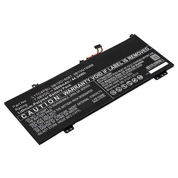 Lenovo L17C4PB0 / 5B10Q16066 battery (7.68 V, 5800 mAh, 45 Wh, 123ink version) ALE00602 - 1