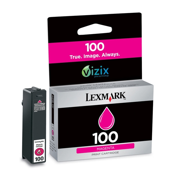 Lexmark 014N0901E (#100) magenta ink cartridge (original Lexmark) 14N0901E 040418 - 1