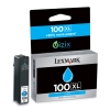 Lexmark 014N1069E (#100XL) high-capacity cyan ink cartridge (original Lexmark)