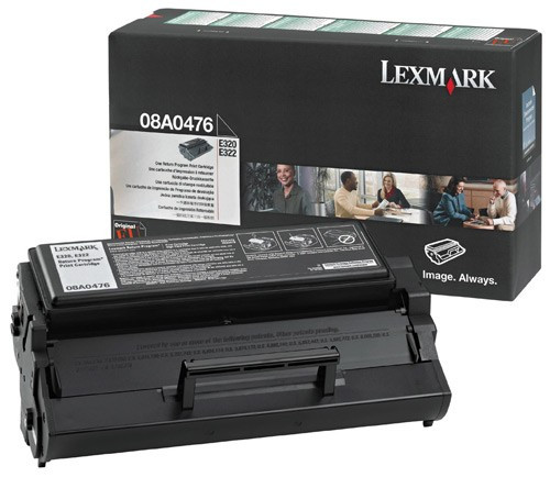 Lexmark 08A0476 black toner (original Lexmark) 034084 - 1