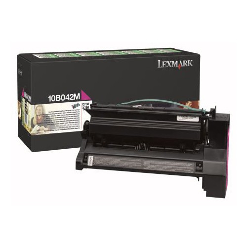 Lexmark 10B042M high capacity magenta toner (original Lexmark) 034295 - 1