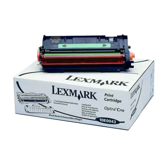 Lexmark 10E0043 black toner (original) 10E0043 034155 - 1