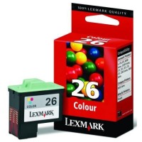 Lexmark 10N0026 (#26) high capacity colour ink cartridge (original Lexmark) 10N0026E 040180