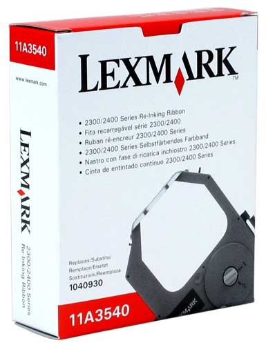Lexmark 11A3540 black ribbon (original) 11A3540 040400 - 1