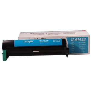 Lexmark 12A1452 cyan toner (original Lexmark) 034180 - 1